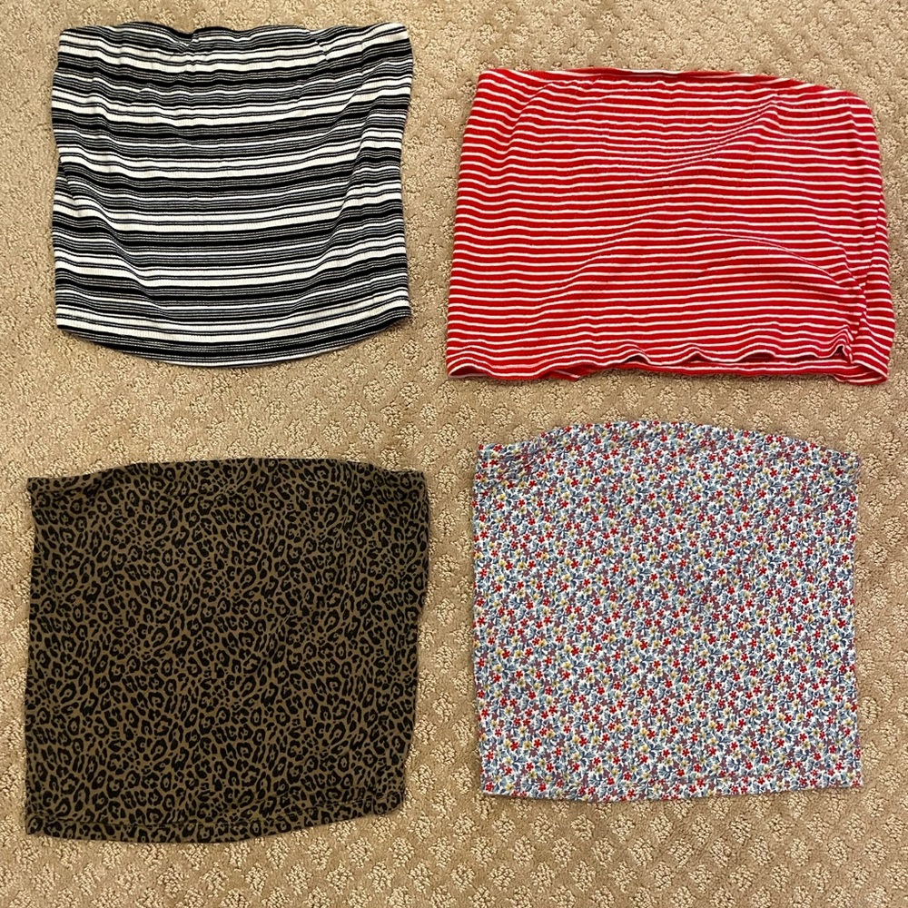 4 American Eagle Tube tops